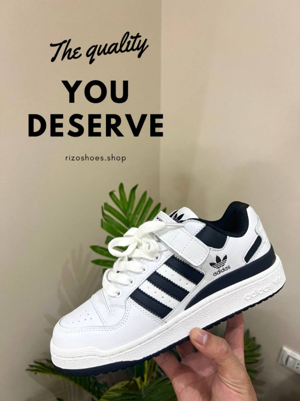 Adidas Forum White/Black