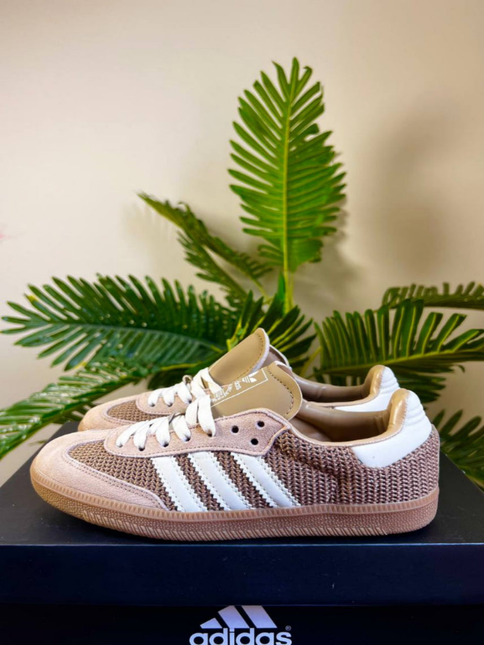 Beige Women Samba